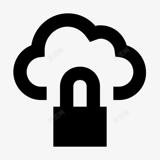 云安全安全保护图标svg_新图网 https://ixintu.com 上传 云安全 云数据技术材料设计图标 云计算 保护 安全 网络安全 网络密码 计算机 隐私代码