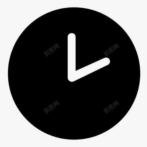 时钟等等时间图标svg_新图网 https://ixintu.com 不 保持 售出 手表 时钟 时间 等等 粗体 金色 钟面