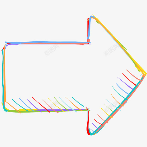 右前箭头图标svg_新图网 https://ixintu.com 前 前进 右 导航 方向 箭头 粗略图标 角 跟随 转弯