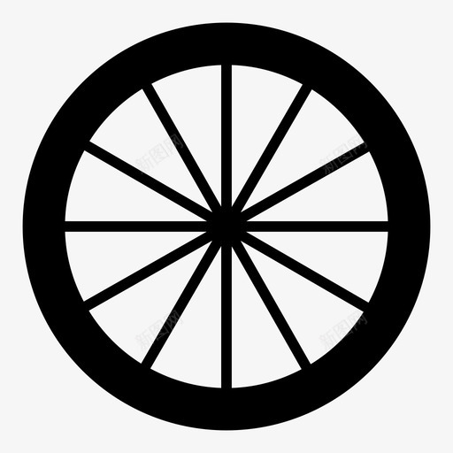 轮子圆圈自行车图标svg_新图网 https://ixintu.com 圆圈 摩托车 旋转 甜甜圈 笔划 自行车 自行车技术 轮子 运动