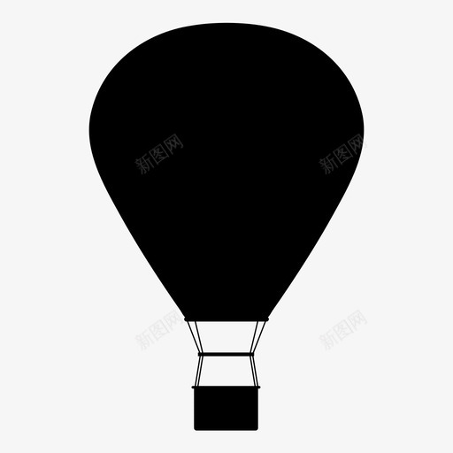 气球飞机篮子图标svg_新图网 https://ixintu.com 卡车 敞车 气球 汽车 漂浮 热气球 热空气 篮子 自行车 船 飞机 飞行