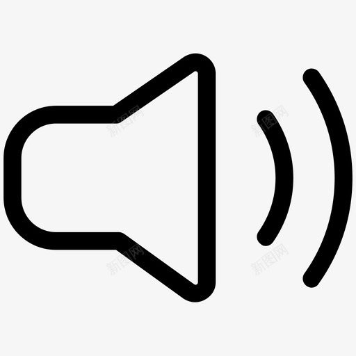 扬声器立体声声音图标svg_新图网 https://ixintu.com 声音 对象 扬声器 文章 显示件 材质 立体声 行图标 音量 音频 项