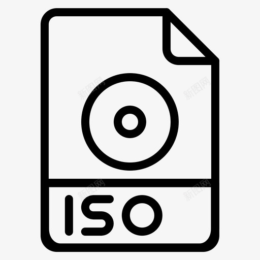 文件扩展名格式图标svg_新图网 https://ixintu.com iso 传感器 国际标准化组织 安装 扩展名 文件 文件类型 标准 格式