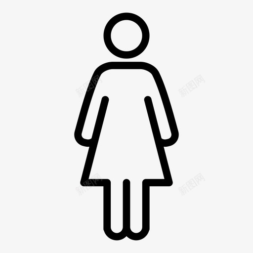 妇女馅饼人图标svg_新图网 https://ixintu.com 一代 人 保健医疗大纲1 医学 女性站立 妇女 干燥 清洁 电子公报 馅饼