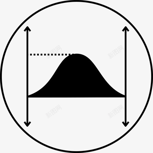 正弦波报告山图标svg_新图网 https://ixintu.com 图形 图表 山 报告 正弦波 离子化 科学研究圆形固体 线 高程
