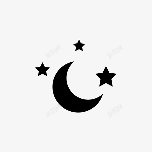 夜晚晴朗的夜晚晴朗的天空图标svg_新图网 https://ixintu.com ster 夜晚 天气图标 星星 晴朗的夜晚 晴朗的天空 月亮 能量