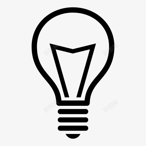 灯泡删除电图标svg_新图网 https://ixintu.com 信号 关闭 删除 加上 更多 灯泡 照明 电 电能 能量