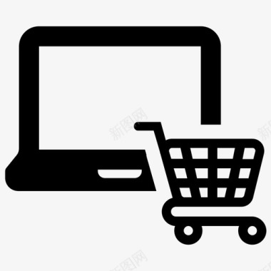 网上商店零售网站虚拟商店图标图标