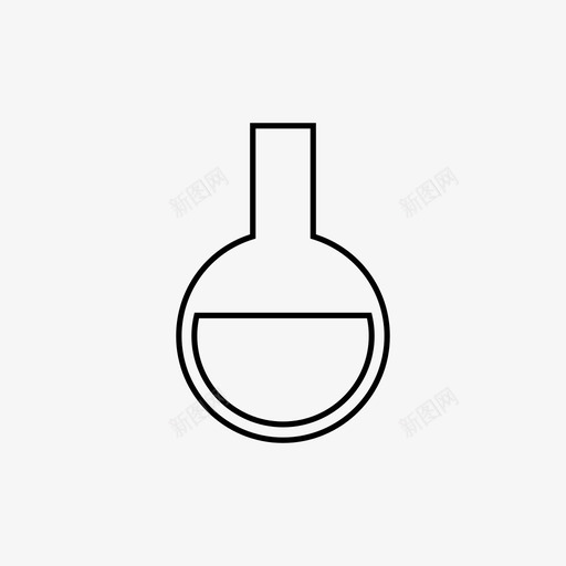 圆瓶烧杯化学图标svg_新图网 https://ixintu.com 化学 圆瓶 实验 实验室 容器 烧杯 科学