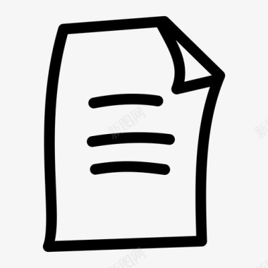 文件折叠信件图标图标
