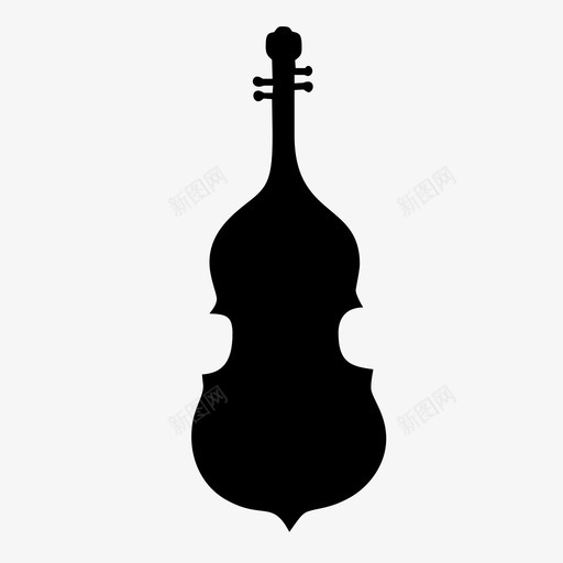 低音古典音乐会图标svg_新图网 https://ixintu.com 乐器 低音 古典 声音 当代 音乐 音乐会