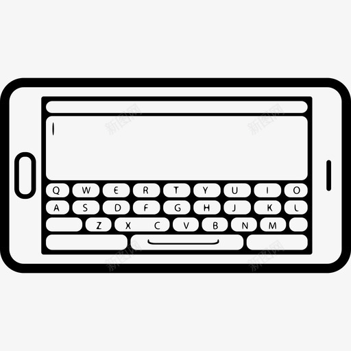 屏幕上水平放置键盘的电话工具和用具电话机图标svg_新图网 https://ixintu.com 屏幕上水平放置键盘的电话 工具和用具 电话机