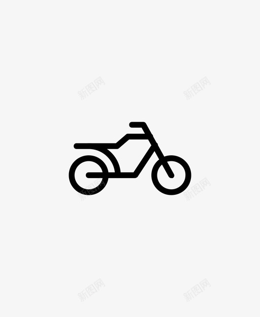 自行车运动型滑板车图标svg_新图网 https://ixintu.com 休闲 娱乐 摩托车 滑板车 自行车 车轮 运动 运动型 骑手