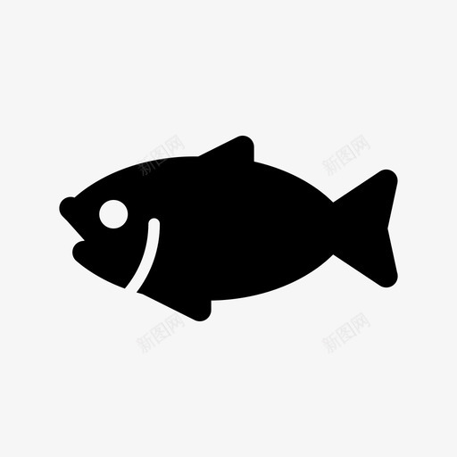 鱼消费品图标svg_新图网 https://ixintu.com 消费品 鱼
