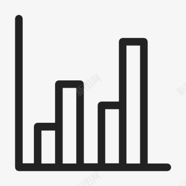 条形图统计符号图标图标