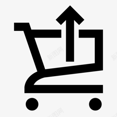 购物车购物袋杰作图标图标