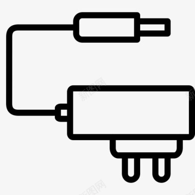 充电器电缆电池充电图标图标