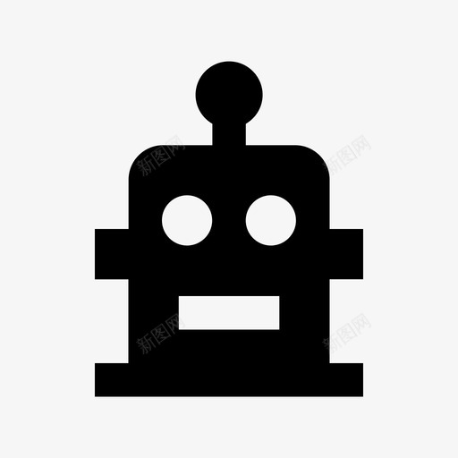 机器人科技材料标图标svg_新图网 https://ixintu.com 机器人 科技材料设计图标