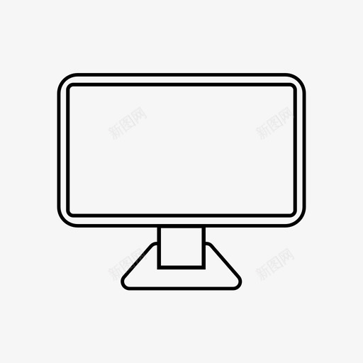 显示器电脑imac图标svg_新图网 https://ixintu.com imac 屏幕 显示器 电脑 电视 笔记本电脑 苹果电脑