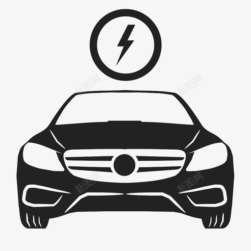 电动汽车可充电电池高级图标svg_新图网 https://ixintu.com 动力 可充电电池 梅赛德斯 汽车 环境 电动汽车 能源 马达 高级