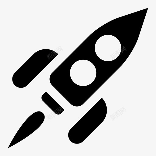 火箭星星太空火箭图标svg_新图网 https://ixintu.com 乌什 天空 太空 太空火箭 推进力 星星 火焰 火箭 行星 飞行