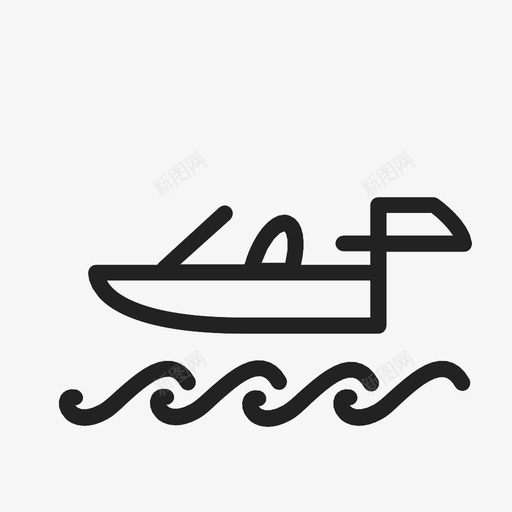 船夏海图标svg_新图网 https://ixintu.com 世代 动 夏 旅行 服装 杰作 海 清洁 船 队形