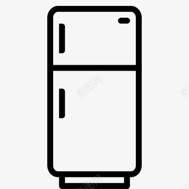 冰箱电器盒子图标图标
