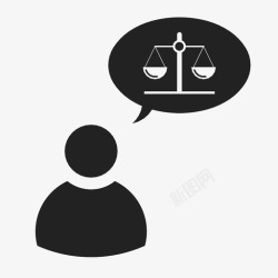 法律制度司法美国法院图标高清图片
