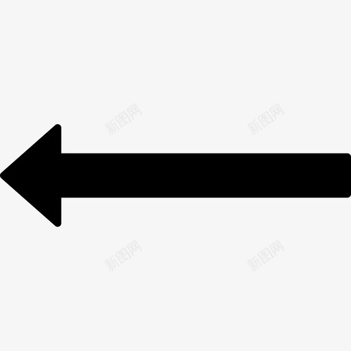 左箭头行驶图标svg_新图网 https://ixintu.com 信号 向左指 向左移动 左 标志牌 移动 箭头 行驶 街道