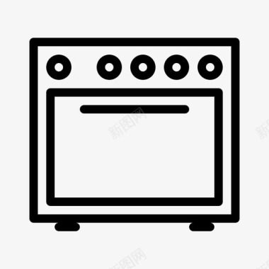 煤气灶饭菜厨房图标图标