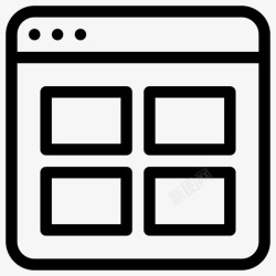 图层目录管理大图标视图放大增加高清图片