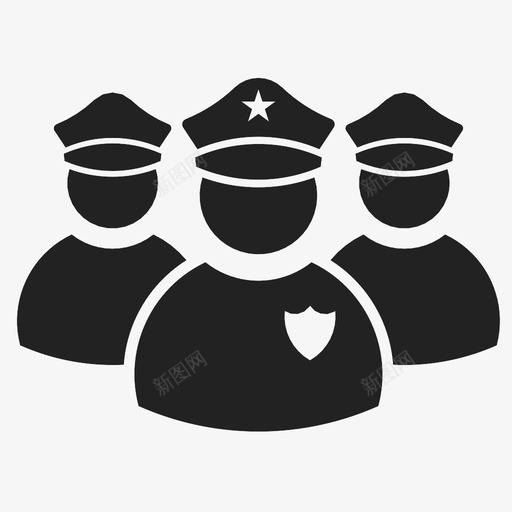 警察保安杰作图标svg_新图网 https://ixintu.com 保安 塔特 小组 攻击 杰作 沿 滴滴 警察 队形 防守