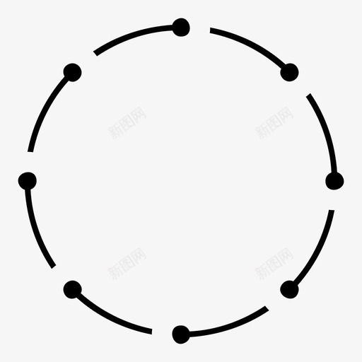 循环旋转补充图标svg_新图网 https://ixintu.com 圈 形成 循环 扭转 旋转 沿 清洁 环 衣服 补充