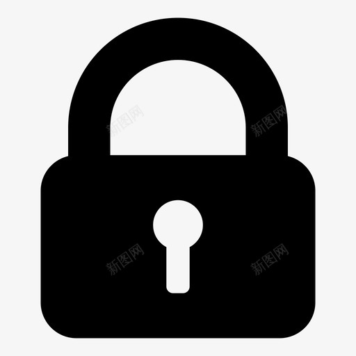 锁定信号保护图标svg_新图网 https://ixintu.com 保护 信号 刷新 字形1用户界面 指示 标记 检查 解锁 钥匙 锁定