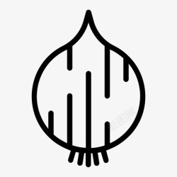 矢量白洋葱免抠PNG洋葱白洋葱观点图标高清图片