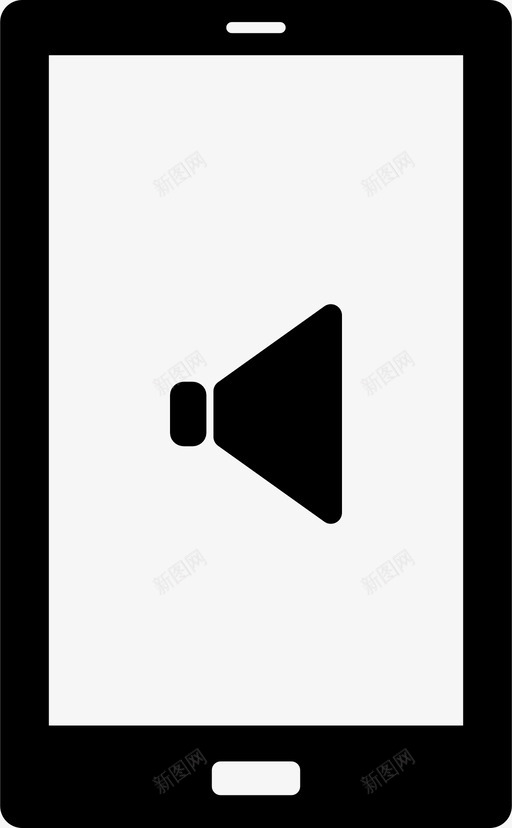 音量视野严肃图标svg_新图网 https://ixintu.com 严肃 占星术 声音 弓箭手 扬声器 智能手机 视野 铃声 音乐 音量 音量调节