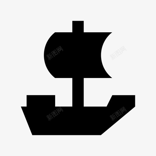 船粗体金色图标svg_新图网 https://ixintu.com hold nope sailboat salled 粗体 船 运输和交付材料设计图标 金色