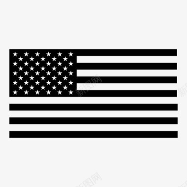 美国国旗工会星条旗图标图标