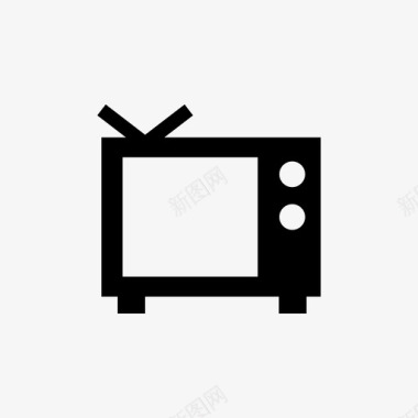 电视天线盒子图标图标