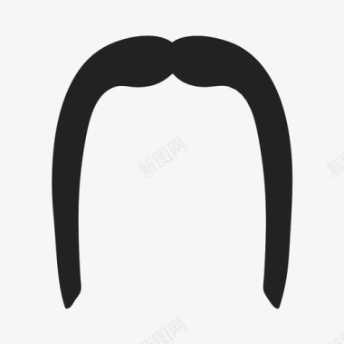 胡子胡茬男性图标图标