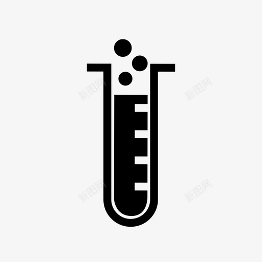 试管测试科学家图标svg_新图网 https://ixintu.com 化学 实验 实验室 测试 烧杯 烧瓶 科学 科学家 试管