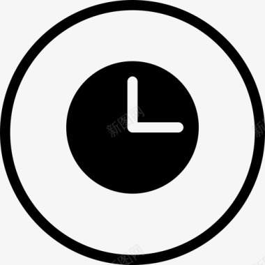 时钟计时器展示件图标图标
