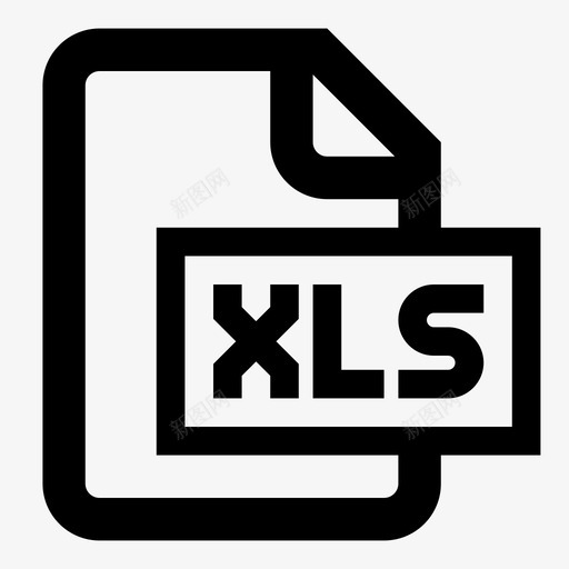 xls文件减法信号图标svg_新图网 https://ixintu.com excel文件 excel电子表格 xls文件 信号 减法 多个 指示 文件扩展名 文件类型