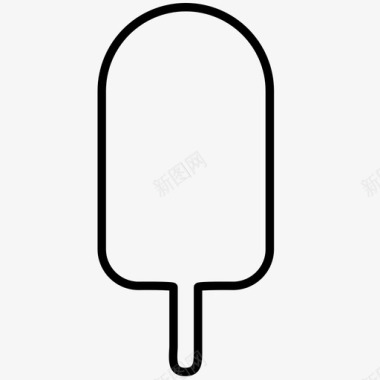 冰棒夏季冰淇淋图标图标