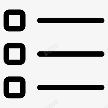 清单三任务图标图标