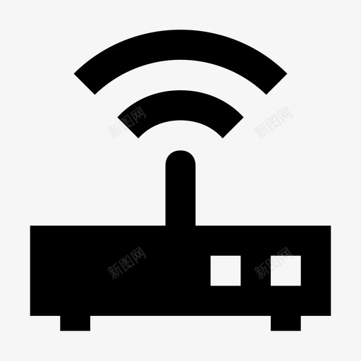 wifi路由器精致滴滴图标svg_新图网 https://ixintu.com wifi路由器 云数据技术材料设计图标 干燥 时尚 滴滴 精致 胶粘