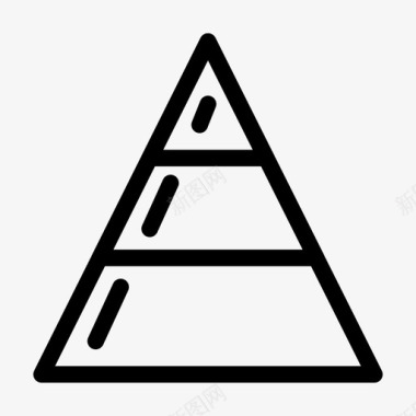 金字塔玛雅人食物图标图标