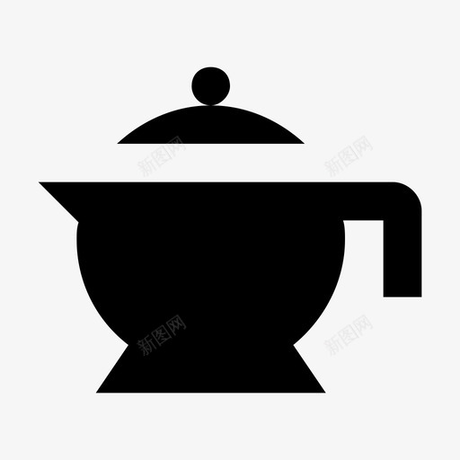 水壶器皿已售出图标svg_新图网 https://ixintu.com 厨房用具 厨房用具材料设计图标 器皿 已售出 手持 无 水壶 粗体 黄金