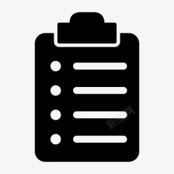 出售信息任务列表剪贴板nope菜单图标高清图片