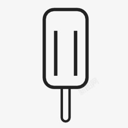 糖滴冰淇淋香草甜食图标高清图片
